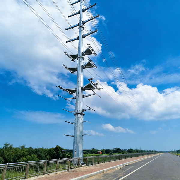 Steel tube pole / steel pipe pole