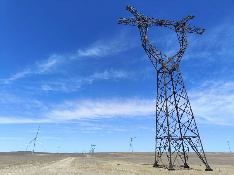 Angle steel tower